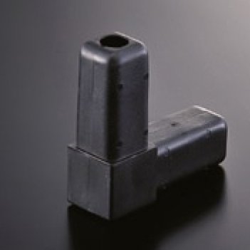 e-kanamono �g���p�C�v�V�X�e�� UPS-25S 25mm�p�A���~�p�C�v�p �R�l�N�^�[ 2P ��(������)