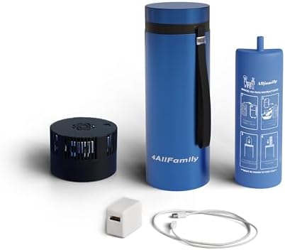 4ALLFAMILY Explorer 72 Hours 7 Pen Medical Insulin Cooler Travel CASE USB Charger + BIOGEL Ideal Diabetic Medicine Portable Insulina Epipen Carrying Bag TSA Approved Medication Diabetes Storage Vial