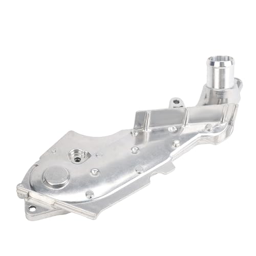Image of 078121121K Coolant Thermostat Housing Compatible with 1998-2001 Audi A6 | Compatible with 2001-2005 Allroad Quattro, 2001-2005 Volkswagen Passat GL GLS GLX V6 Upgraded Aluminium Housing