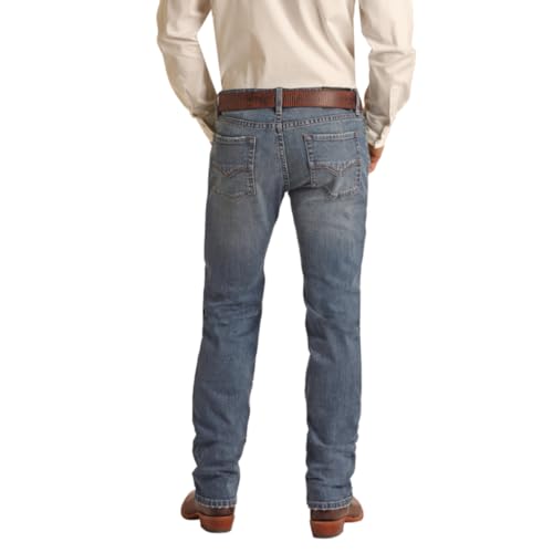 Vintage Light Wash Jeans for Men by Rock & Roll Denim