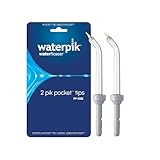 Waterpik Boquillas de Repuesto Pik Pocket, Diseñadas para Limpiar Bolsas Periodontales y Furcaciones para unos Dientes Limpios y unas Encías Sanas, Pack de 2 (PP-100E-EU)