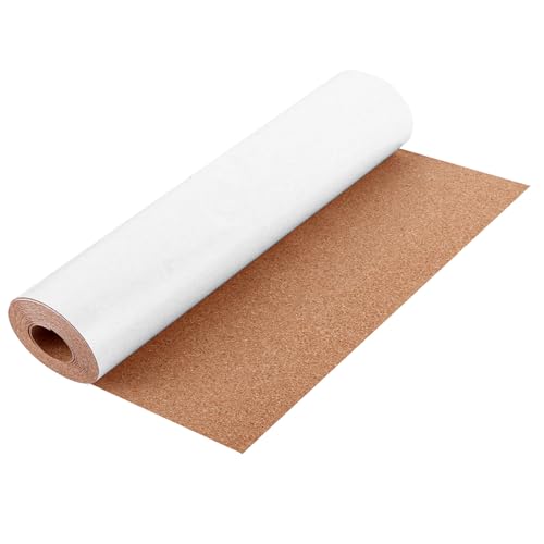 Oungy Korktafel Korkrolle, 3 m Korkplatte Selbstklebend, 1mm Dicke Korkboden, 300x40 cm Kork Selbstklebend, Korkwand Selbstklebende für Wanddekoration, DIY-projekte, Zuhause, Notizen, Fotos