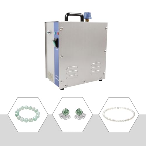 Jiabailie 1200W Jewelry Cleaner Steam Cleaning Machine,Gold and Silver Jewelry Cleaner Steamer,2L Gem Washer Equipment,120V Staineless Steel Cleaning Steamer For Gold Sliver Jewelry - Thumbnail 6
