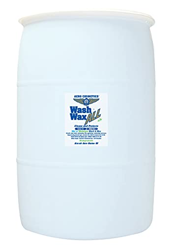 Kit de lavado y encerado sin agua 55 galones