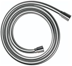 hansgrohe Isiflex - universal Duschschlauch 2,00 m, mit Verdrehschutz, flexibler Brauseschlauch mit Knickschutz, inkl. Dichtungsringe, Chrom
