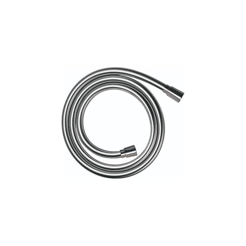 hansgrohe Techniflex Handheld Shower Replacement Shower Hose 80-inch Easy Install Modern Shower Hose in Chrome, 28274000 by hansgrohe - Used condition - US$25.63