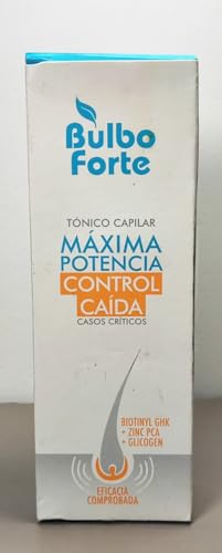 Bulbo Forte Tonico Capilar Maxima Potencia Control Caida Casos Criticos Especializado | BysPro Hair Tonic Lotion Specialized Treatment 2oz-60ml