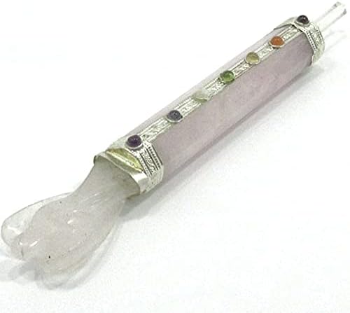 クリスタルワンド⭐︎ローズクォーツ＋フローライト⭐︎ クーポンで