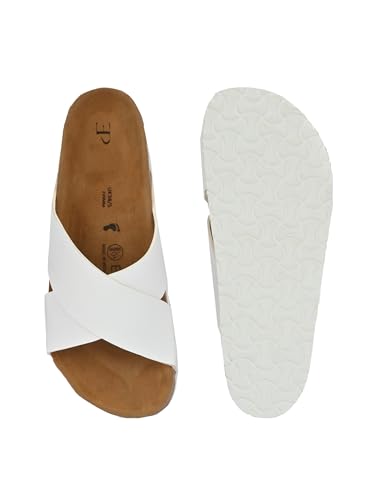 Image of EL PASO Leather Fashion Sandals Casual Platform Heels Wedges Cork Sole Sandal for Women & Girls