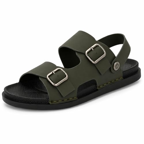 Image of Kastava KS-117 Synthetic Premium Lightweight Everyday Buckle Sandal for Men