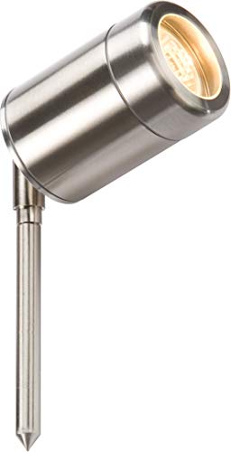 Knightsbridge Garden Spike Light, Steel, GU10 Stainless 304