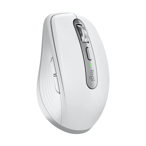 Realizzato con plastica riciclata: Il mouse per computer MX Anywhere 3S include parti in plastica riciclata post-consumo certificata (78% per Graphite e 61% per Pale Grey) (5).