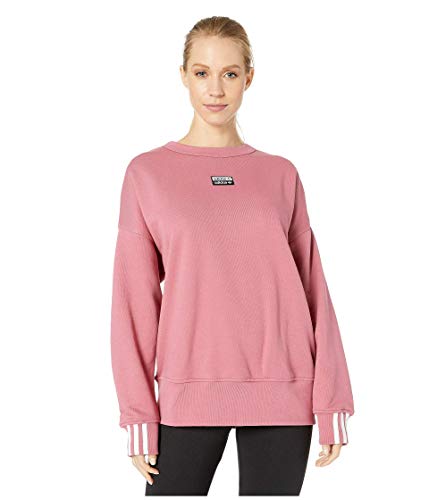 Image of adidas Originals Women's V-ocal Sweatshirt Sweater, Trace Maroon, S