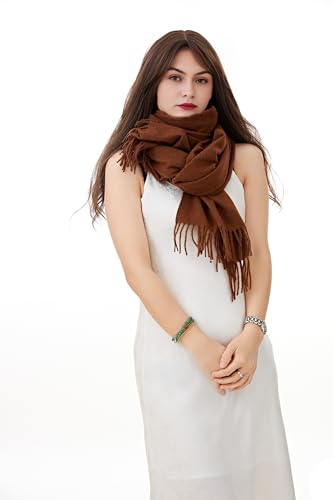 YOUR SMILE Women's Scarf Pashmina Shawls and Wraps for Evening Dress Bridesmaid Wedding Bridal Winter Warm Long Large Scarves4