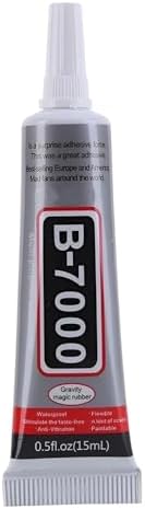 B7000 Glue Super Glue Transparent Paste Adhesive Multi-Function Repair Glues Suitable for Phone Jewelry Glass Wood Metal Fabric 15ML