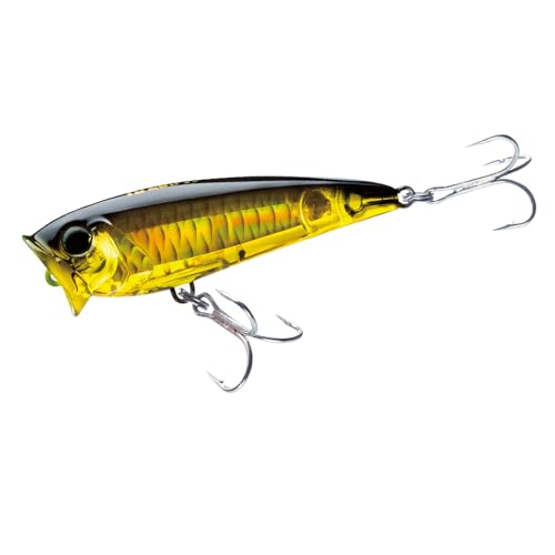 Yo-Zuri R1210-HGBL 3D Inshore Popper, Color, Gold Black, 70mm 2-3/4'