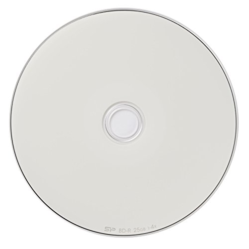 SP Silicon Power シリコンパワー 1回録画用 ブルーレイディスク BD-R 25GB 1-4倍速 印刷対応ホワイトディスク 20枚 SPBDRV25PWB20P
