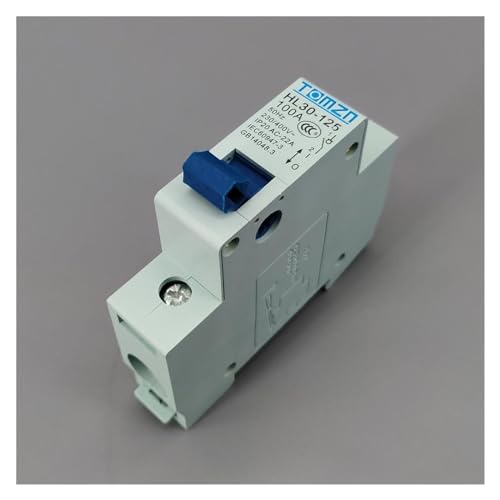 Interruptor principal unipolar HL30 125A con alta resistencia termomecanica 4