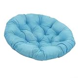 Photo Gallery volakebeing cuscino per sedia da patio, 60 x 60 cm, in poliestere, design ergonomico, rotondo, per sedia a dondolo per interni ed esterni, soggiorno (d) Photo Gallery volakebeing cuscino per sedia da patio, 60 x 60 cm, in poliestere, design ergonomico, rotondo, per sedia a dondolo per interni ed esterni, soggiorno (d)