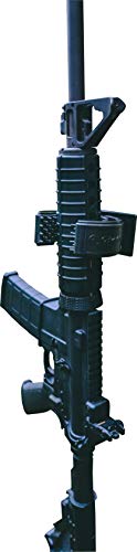 Quivergrip Utilagrip Single Shotgun & Rifle Gun Rack - Gun Rack - Wall Mount - Wall Organizer - Weapons Rack - Adjustable Firearm Storage - Wall Mounted Gun Holder #TOP5