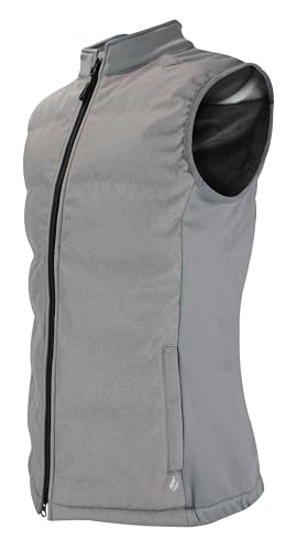 Gilet sans manche polaire femme imperméable chaud avec poches zip