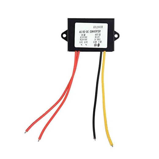 Yosoo Health Gear Strömförsörjningsadapter omvandlare, AC 24 V steg ner till DC 12 V strömförsörjning omvandlare regulator för bil bil lastbil fordon båt solsystem