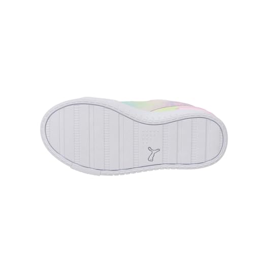 PUMA Puma Jada /// Little Kid, Pink Lady-Mist Green-Fresh Yellow, 3.5 US Unisex