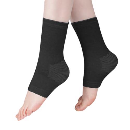 Yooghuge Tobillera de protección, calcetines de compresión, manga de pie, tobilleras transpirables para hombres y mujeres, calcetines de compresión para hombres y mujeres