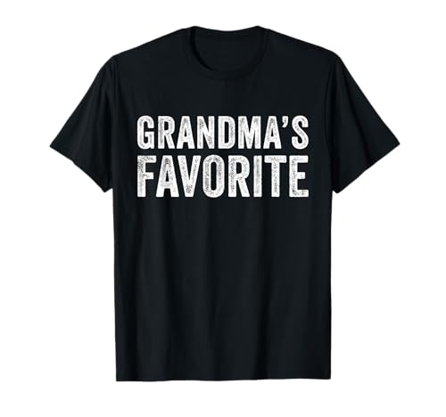Grandma's Favorite Funny Grandparent Grandchild Vintage T-Shirt