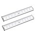 10 LED Unterbauleuchte Sensor Schrankbeleuchtung Licht 2 PACK zur Nachtlicht mit Bewegungsmelder Batterie Typ Stark-Bandmagnet Schranklicht Sichere Wandlicht für Garderoben Treppe