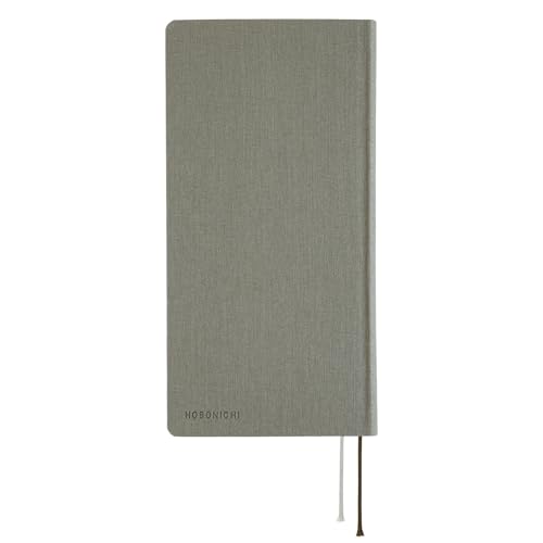 Hobonichi Techo 2025 Weeks MEGA [English/Tall and Slim Size/January Start/Planner] Colors: Smoke Gray - Thumbnail 2
