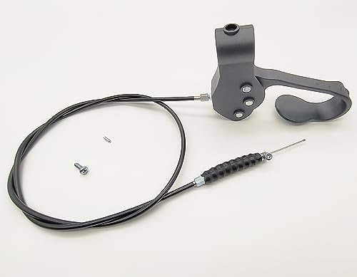 Hugo Rollator Replacement Hand Brake with 38.5" Cable and Adjustable Wheel Lock Brakes - Fits All Brands 3/4-Wheel Rollators