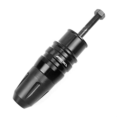Curseurs d'échappement moto Kawasaki protection chute choc Z800 noir