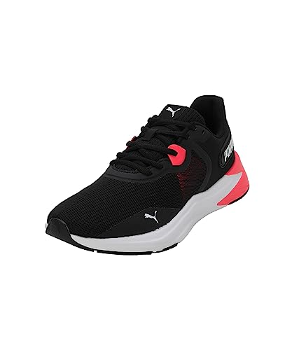 PUMA Unisex Disperse XT 3 Straßen-Laufschuh, Black-FIRE Orchid White, 45 EU
