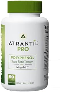 Atrantil Pro Nahrungsergänzungsmittel für Darmgesundheit, 90 Kapseln à 510 mg, Kombination aus Atrantil und Megatrio Sporebiotika