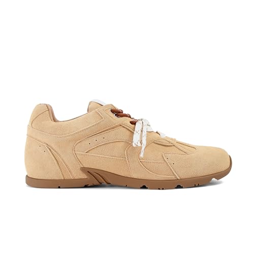 Wnshonzy Sneakers for Women Fashion Shoes Suede Leather Sand Casual Work School Prom Campus Cute by Wnshonzy - Used condition - Image 6