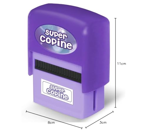 Die carterie Super Freundin Stempel Stempelkissen Personalisierte