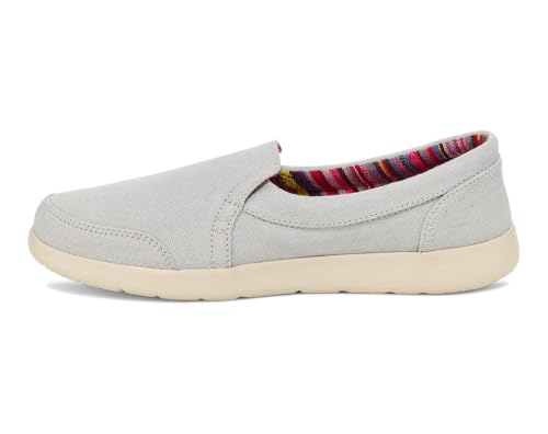 Image of Sanuk Womens Sidewalk Surfer Lite Slip Ons | Womens Shoes | Slip On Shoes for Women | Comfort Foam Footbed
