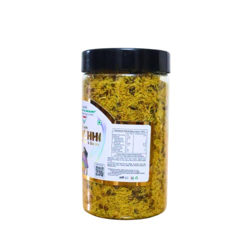 Image of PANCHI KA PETHA AUR DALMUT Regular Sada Dalmoth Namkeen (500g), Original Agra's Famous Crunchy & Spicy, Authentic Lentil Mix Indian Snack, Fresh & Tasty & Perfect