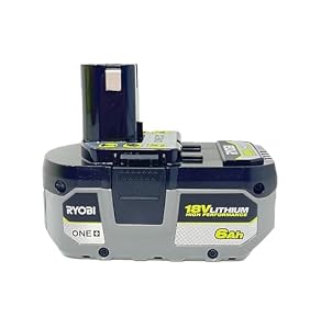 Ryobi P193 6.0 Amp Hour 18V Lithium Ion Battery w/ Onboard Fuel Gauge — photo 4 of 6