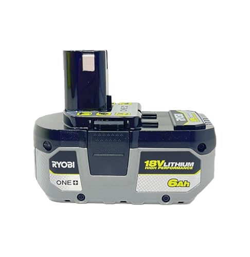 Image of Ryobi P193 6.0 Amp Hour 18V Lithium Ion Battery w / Onboard Fuel Gauge