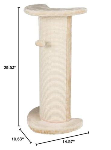 Poste rascador para gatos Trixie Lorca 72 cm beige miniatura 3