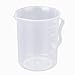 Price comparison product image Sonline 250ml Transparent Plastic Graduated Beaker with Handle