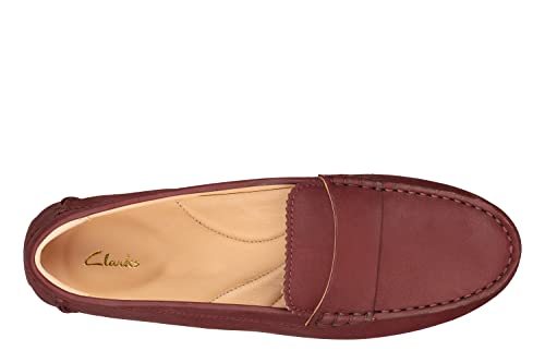Image of Clarks C MOCC Merlot Leather