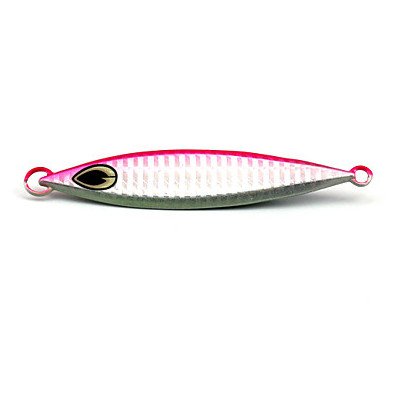 5PCS Hengjia metallo piombo duro esche da pesca 10 cm 60 g colori casuali
