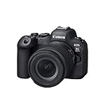 Canon EOS R6 Mark II Mirrorless Camera RF24-105mm F4-7.1 is STM Lens Kit, Full-Frame Hybrid Camera, 24.2 Megapixel CMOS Sensor, Photo and Video Capabilities, Black
