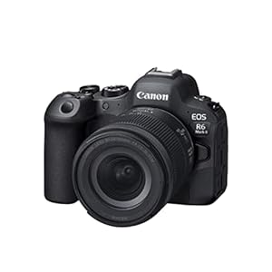 Canon EOS R6 Mark II Mirrorless Camera RF24-105mm F4-7.1 is STM Lens Kit, Full-Frame Hybrid Camera, 24.2 Megapixel CMOS Sensor, Photo and Video Capabilities, Black