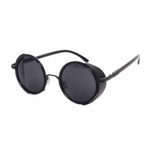 Lunettes steampunk rondes pour festivals et sorties urbaines rétro chic