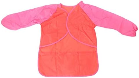 Kids Art Smock Waterproof Long Sleeve Children Painting Bib Aprons