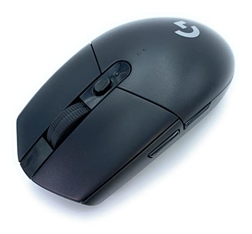 Logitech G G305 LIGHTSPEED kabellose Gaming-Maus mit HERO 12K DPI Sensor, Wireless Verbindung, 6 programmierbare Tasten, 250 Stunden Akkulaufzeit, Leichtgewicht, PC/Mac - Schwarz – Bild 4
